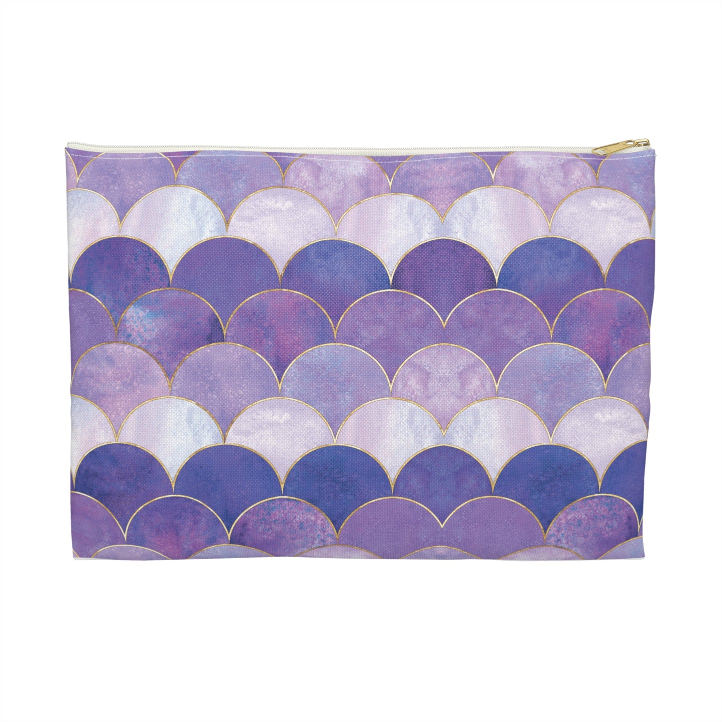 Violet Scallops - Accessory Pouch