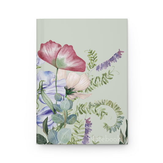 Watercolor Floral - Hardcover Journal