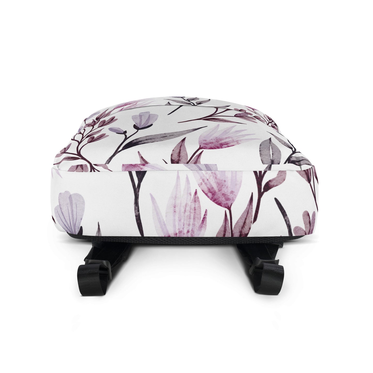 Purple Floral Backpack