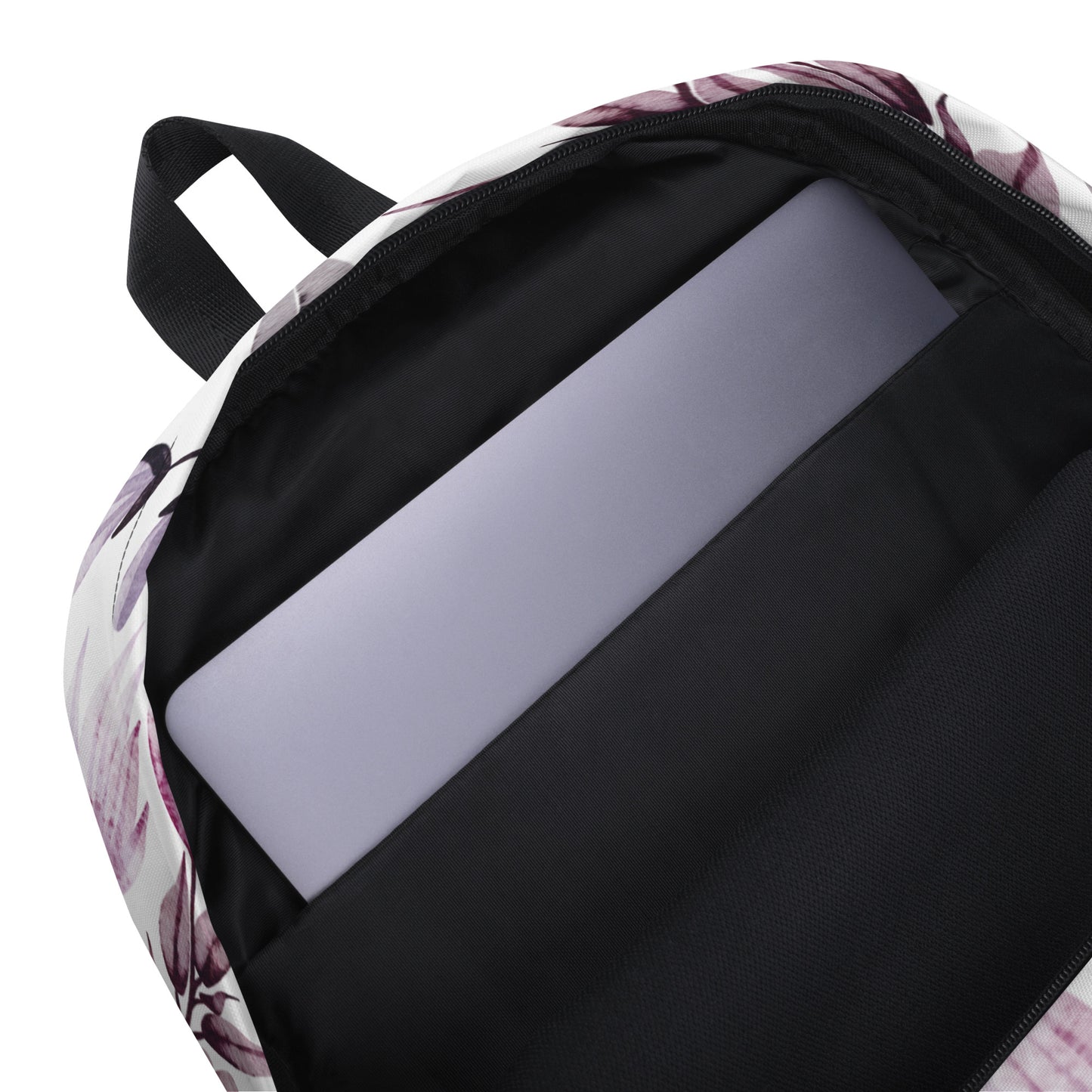 Purple Floral Backpack
