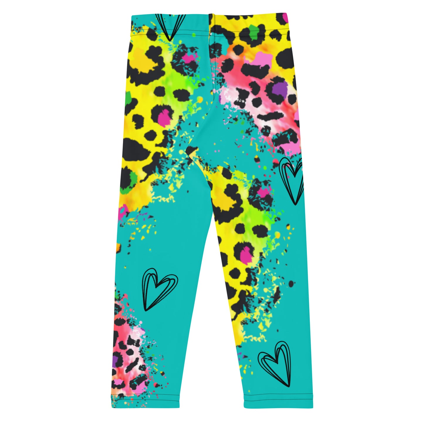 Neon Leopard Leggings 2T-3T