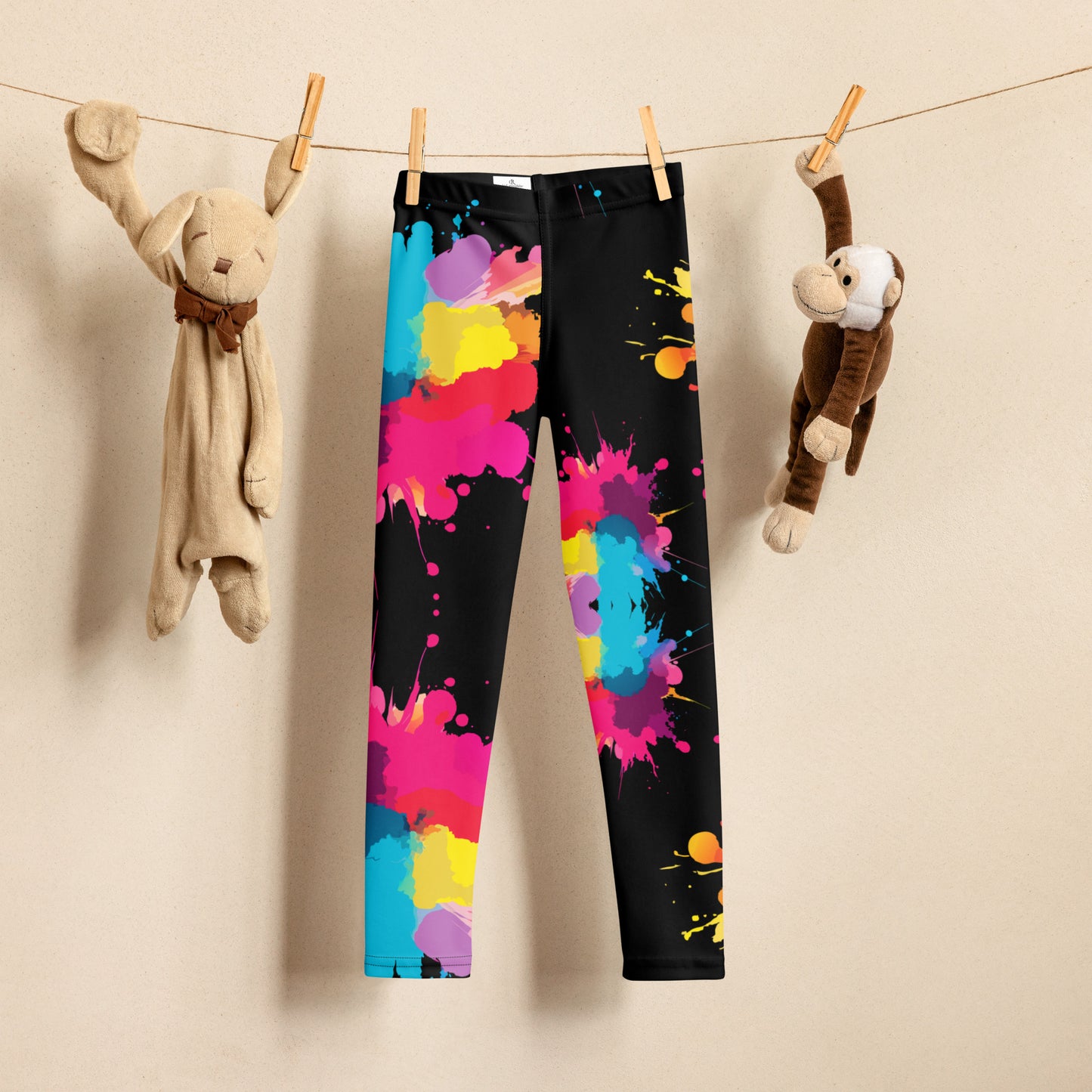 Paint Splatter Leggings 2T-3T