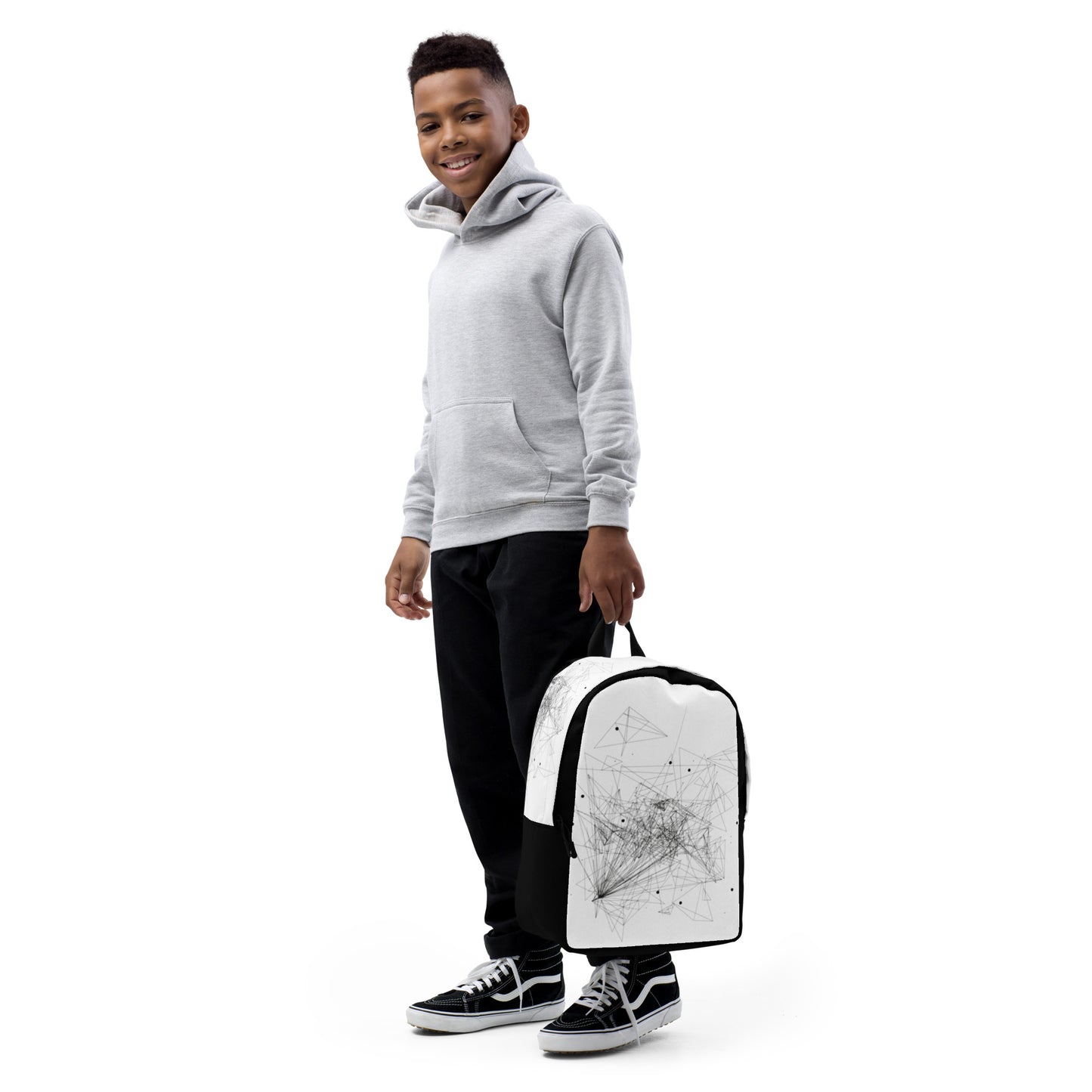 Abstract Lines Minimalist Backpack