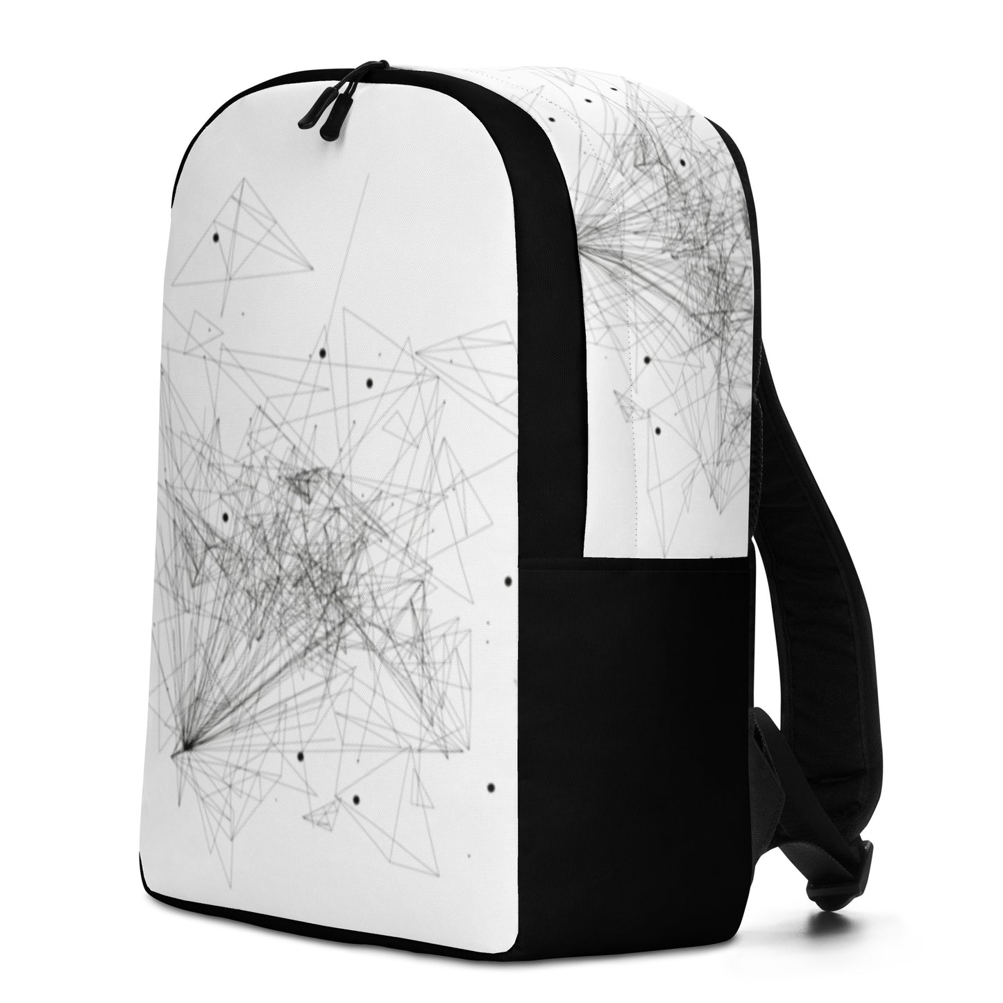 Abstract Lines Minimalist Backpack