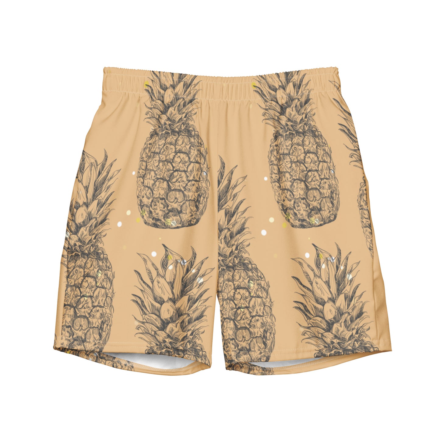 Pineapple Print Trunks
