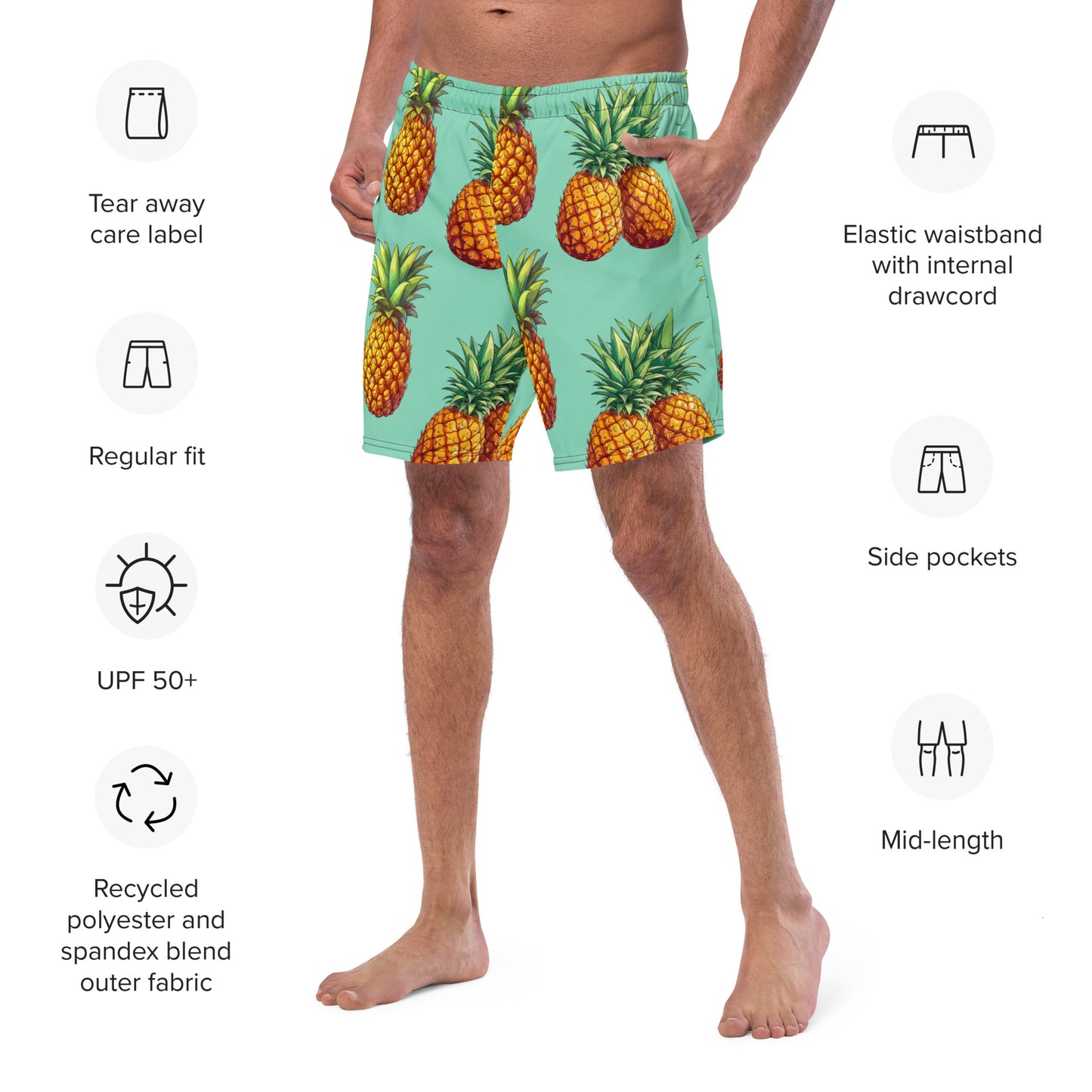Island Vibes Men's Trunks