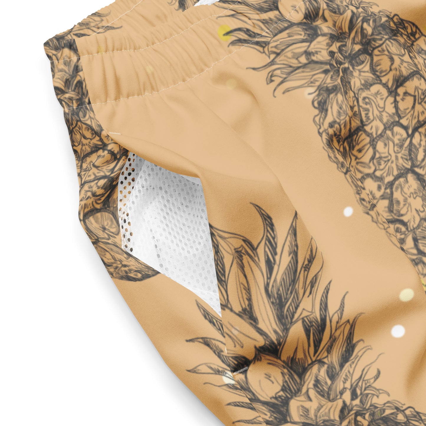 Pineapple Print Trunks