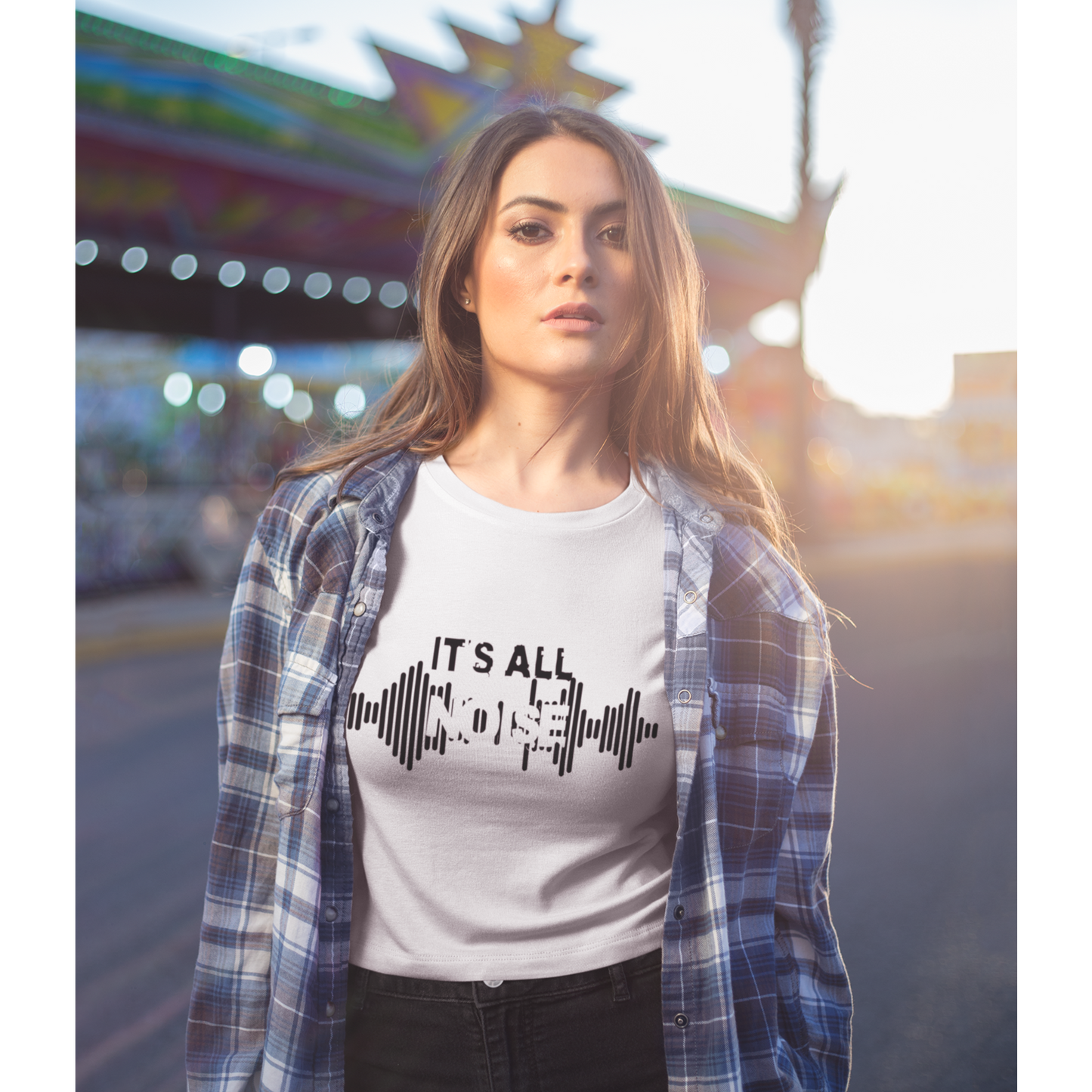All Noise Crop Top