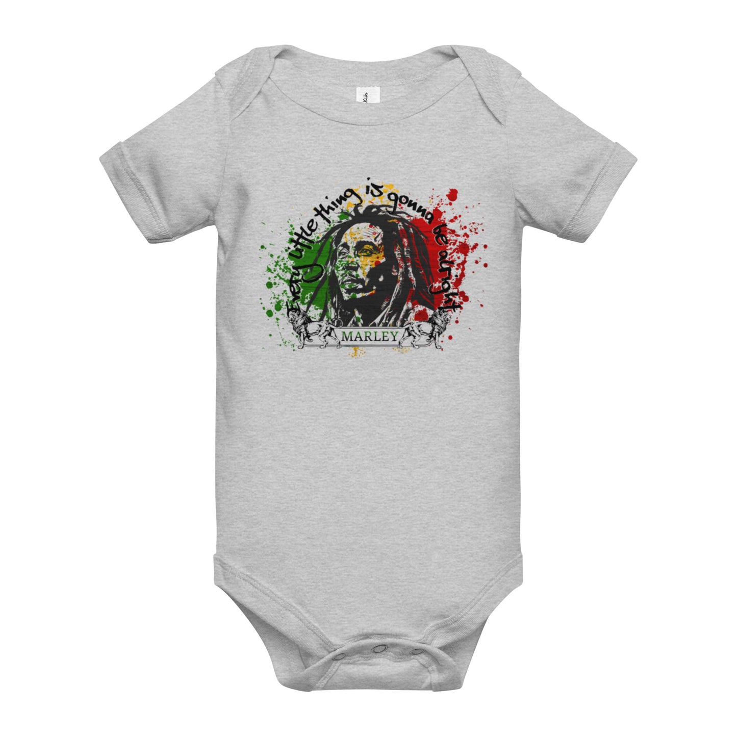 Marley Light Short Sleeve Onesie 3M-24M