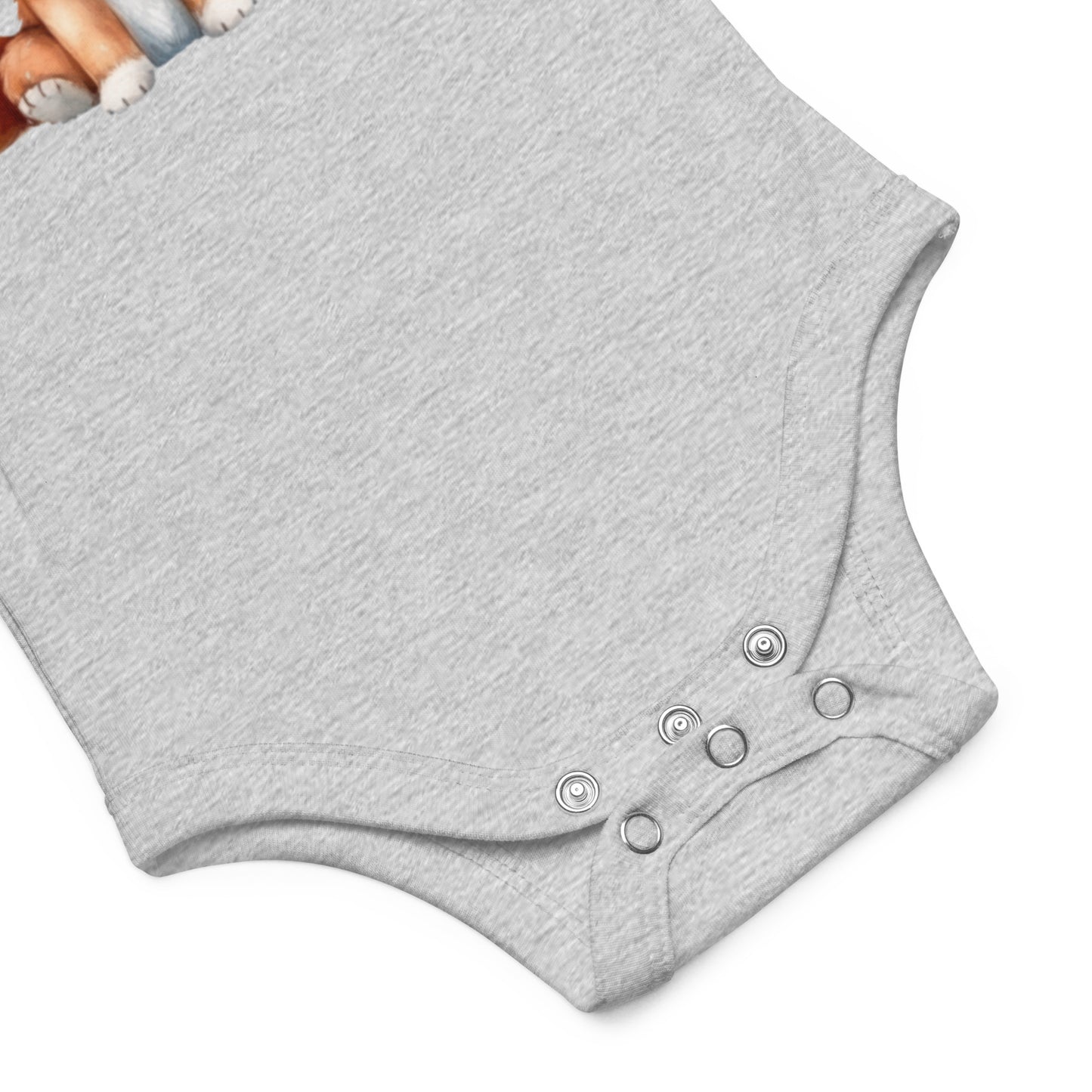 Baby Fox short sleeve onesie 3M-24M