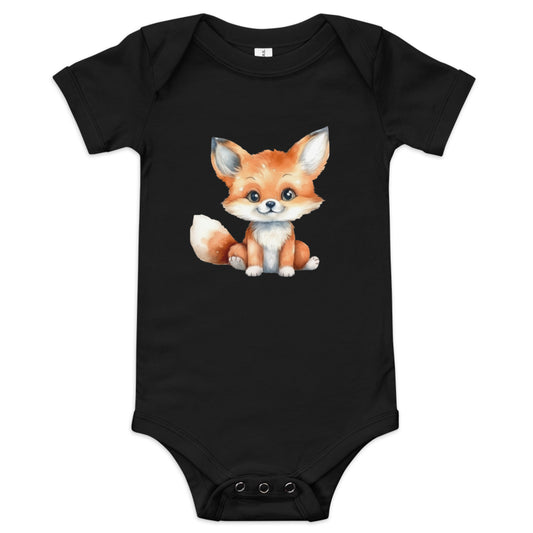 Baby Fox short sleeve onesie 3M-24M