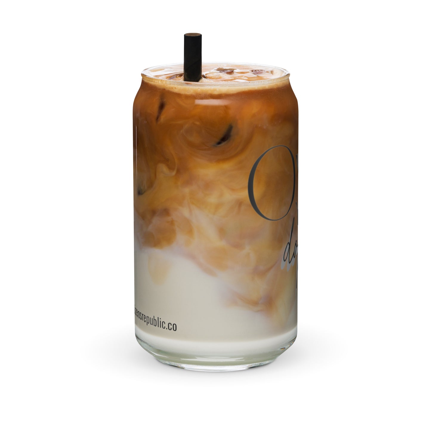 Own It Can-Shaped Glass