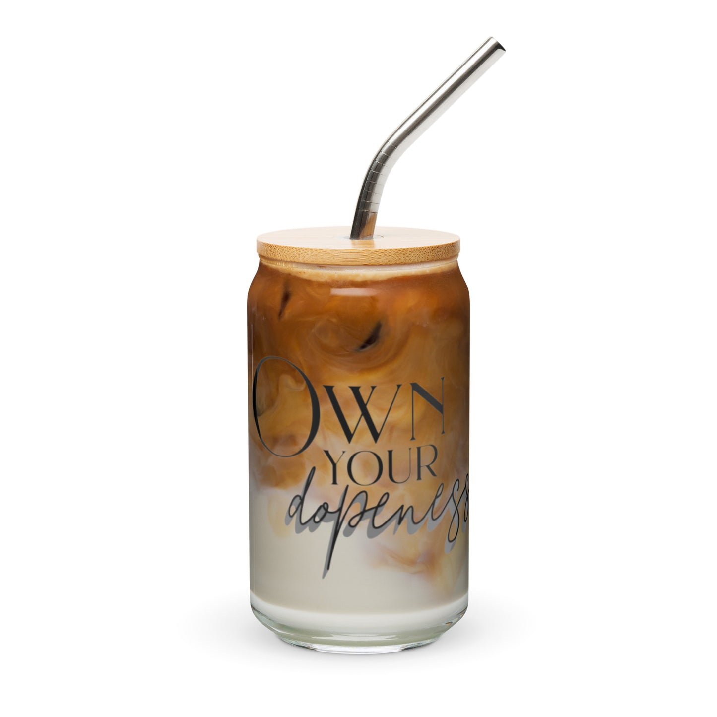 Own It Can-Shaped Glass