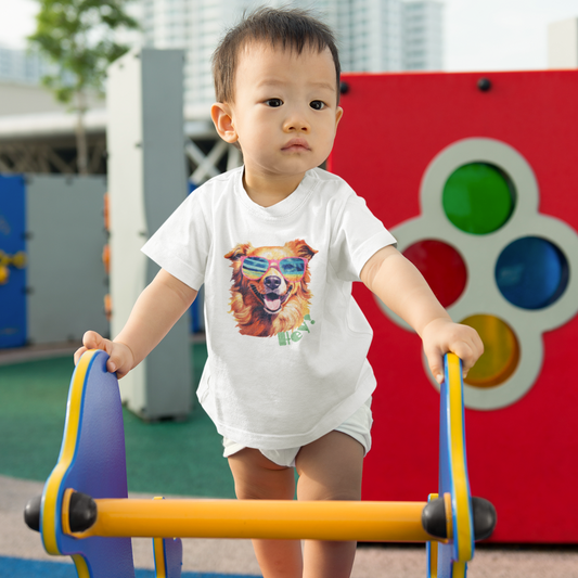 Hey! Short Sleeve Tee 6M-24M