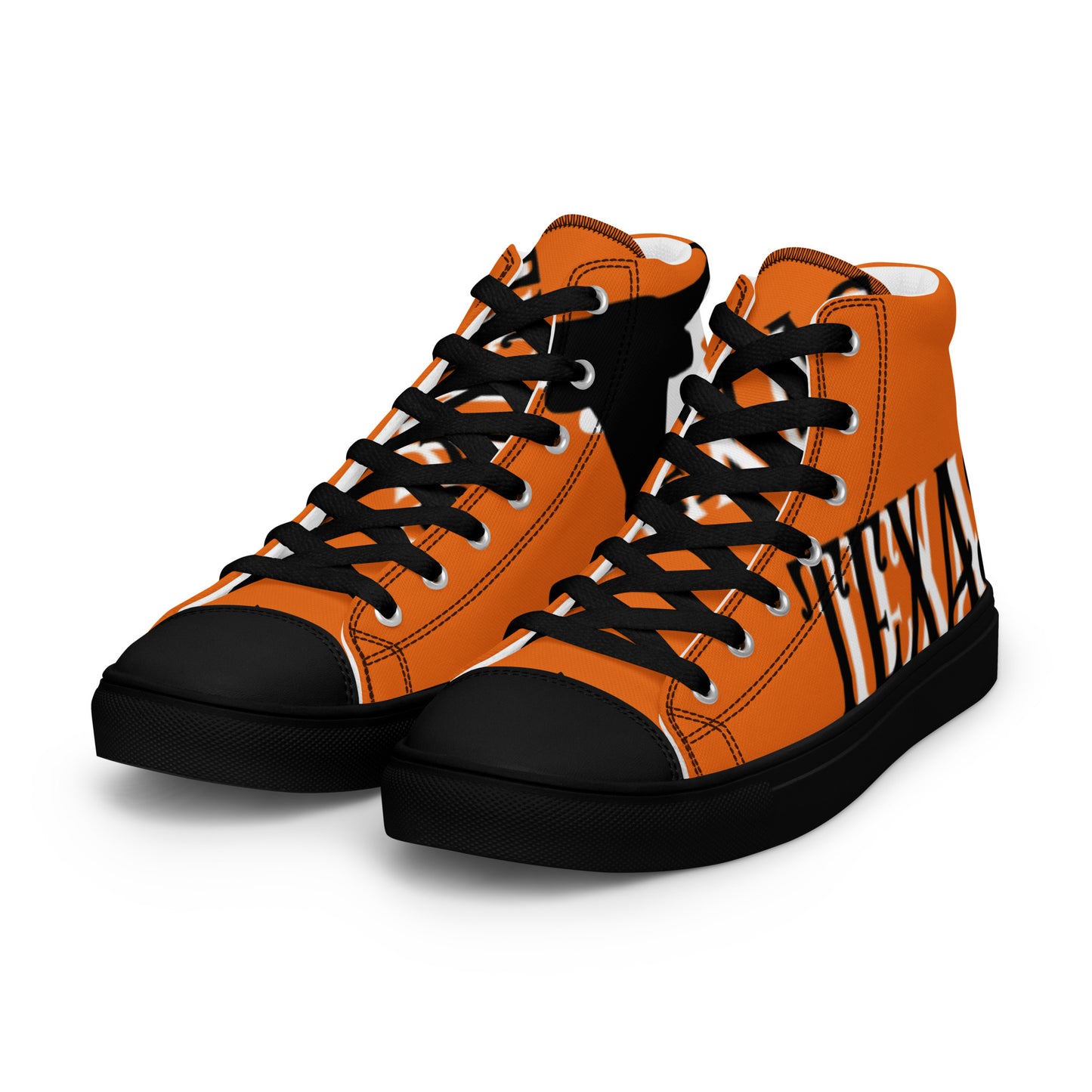 Texas Longhorn Mens Canvas High Tops