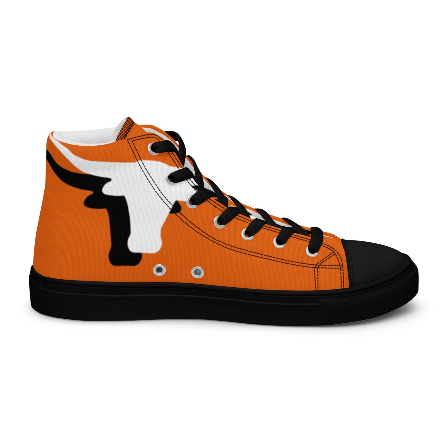 Texas Longhorn Mens Canvas High Tops