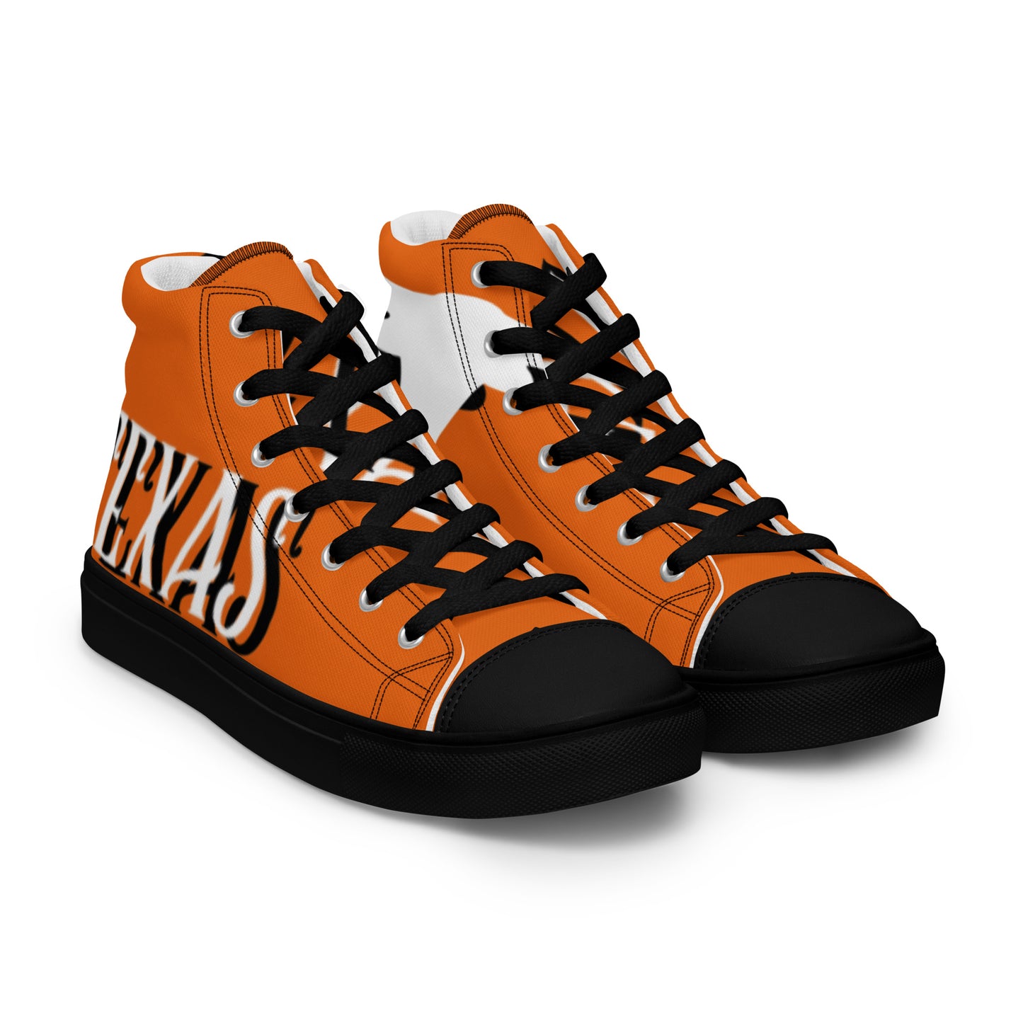 Texas Longhorn Mens Canvas High Tops