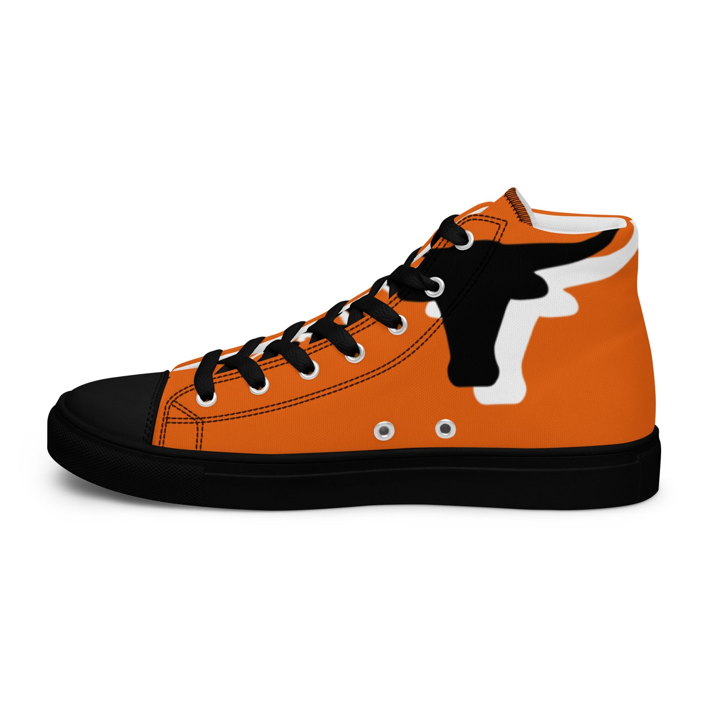 Texas Longhorn Mens Canvas High Tops