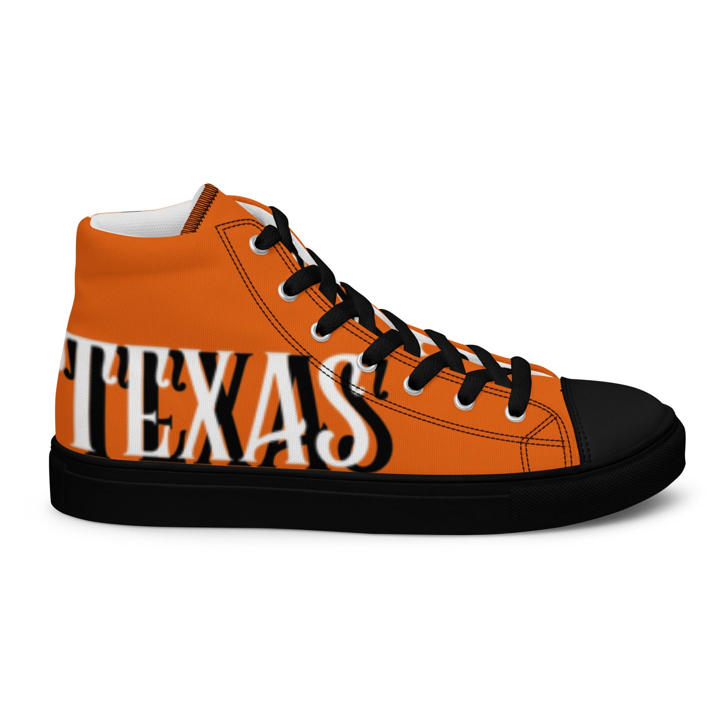 Texas Longhorn Mens Canvas High Tops