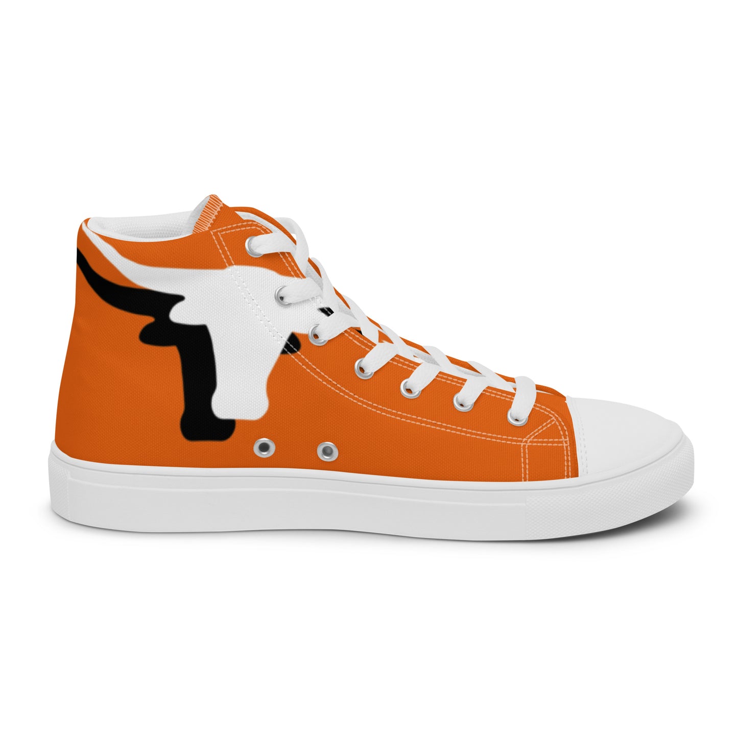 Texas Longhorn Mens Canvas High Tops