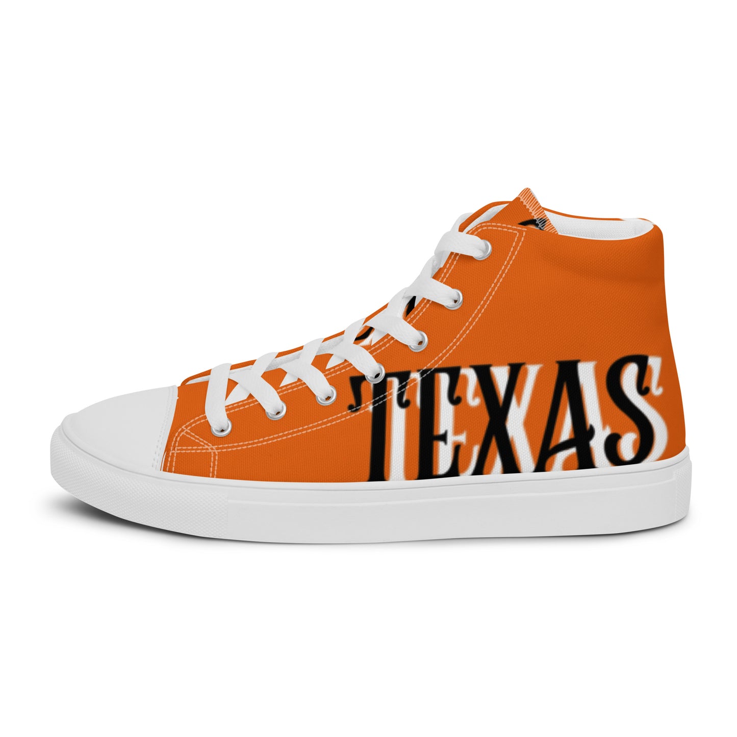 Texas Longhorn Mens Canvas High Tops