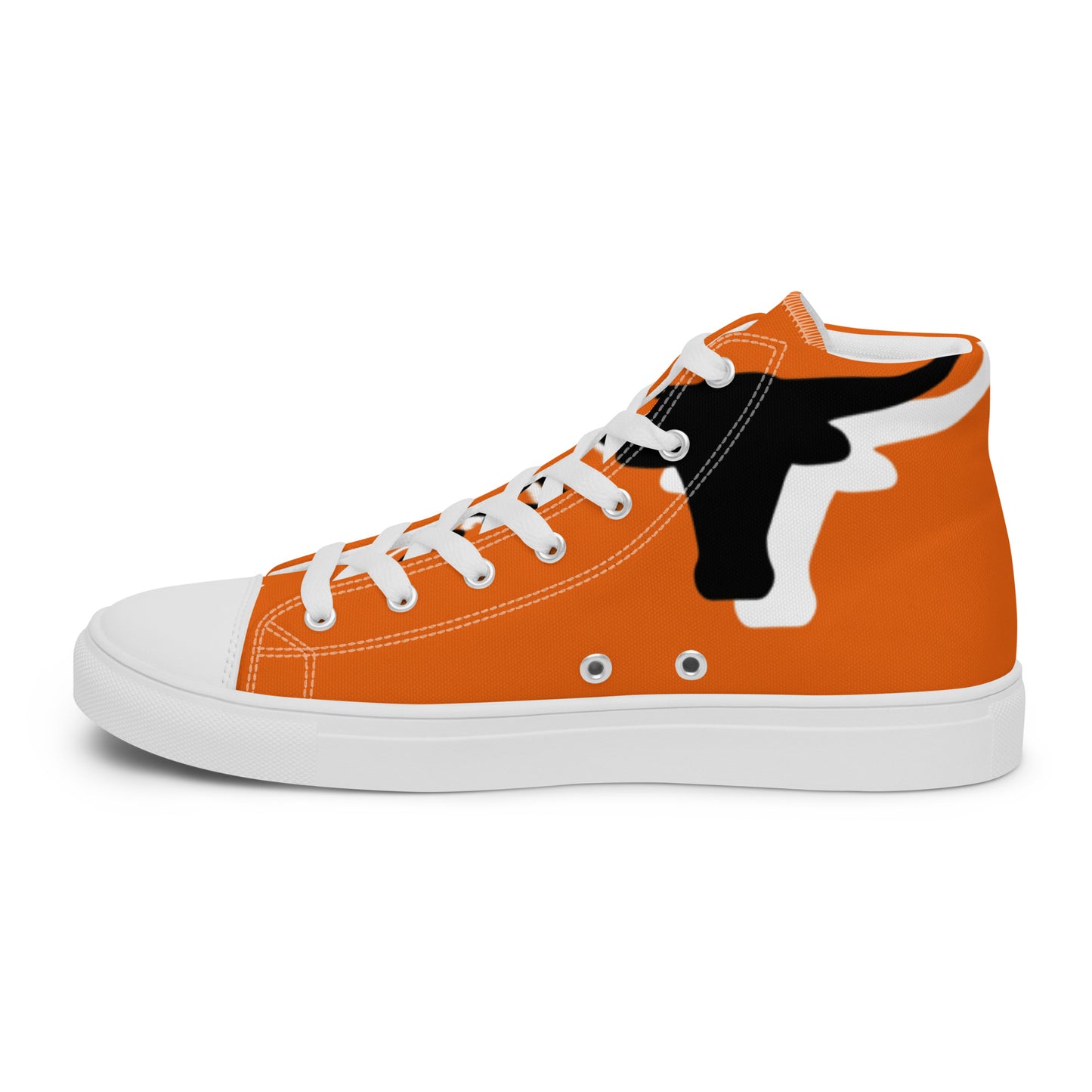 Texas Longhorn Mens Canvas High Tops