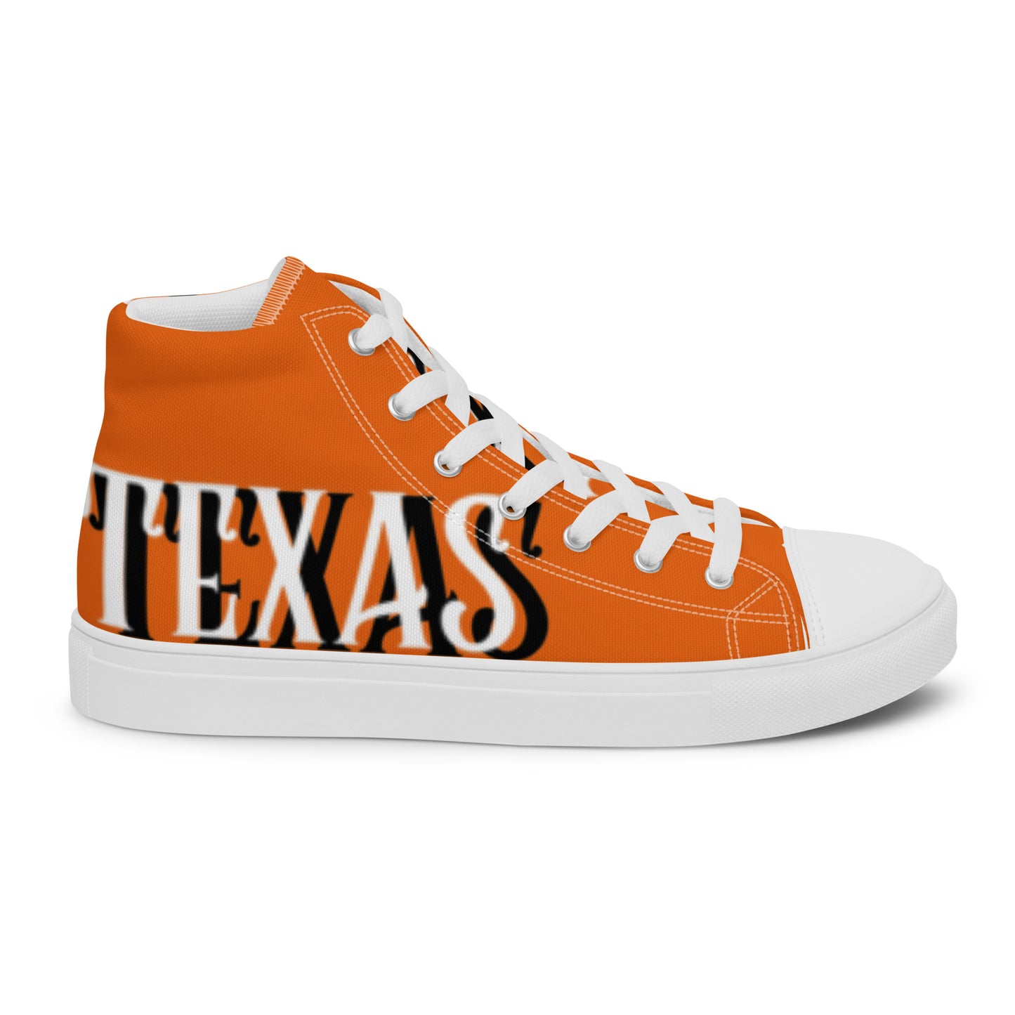 Texas Longhorn Mens Canvas High Tops