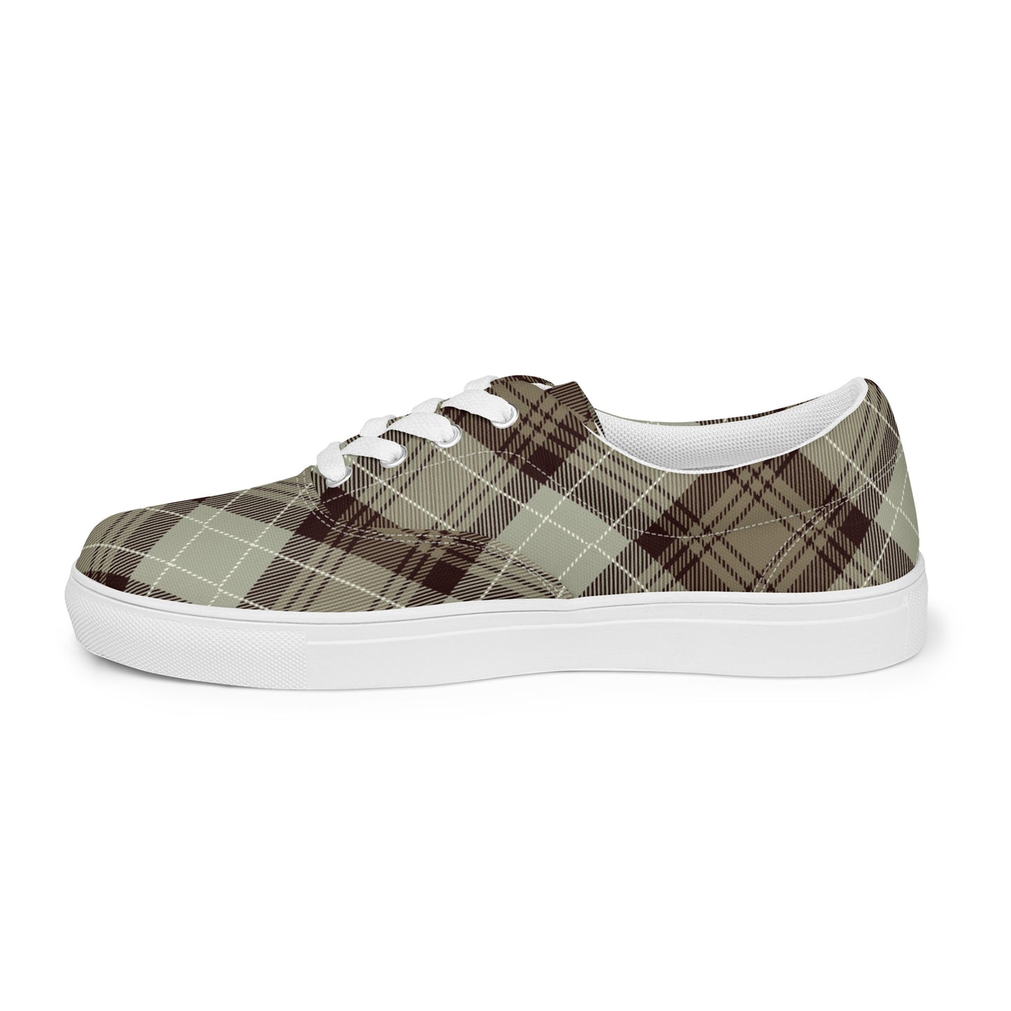 Plaided Up Men’s Lace-ups