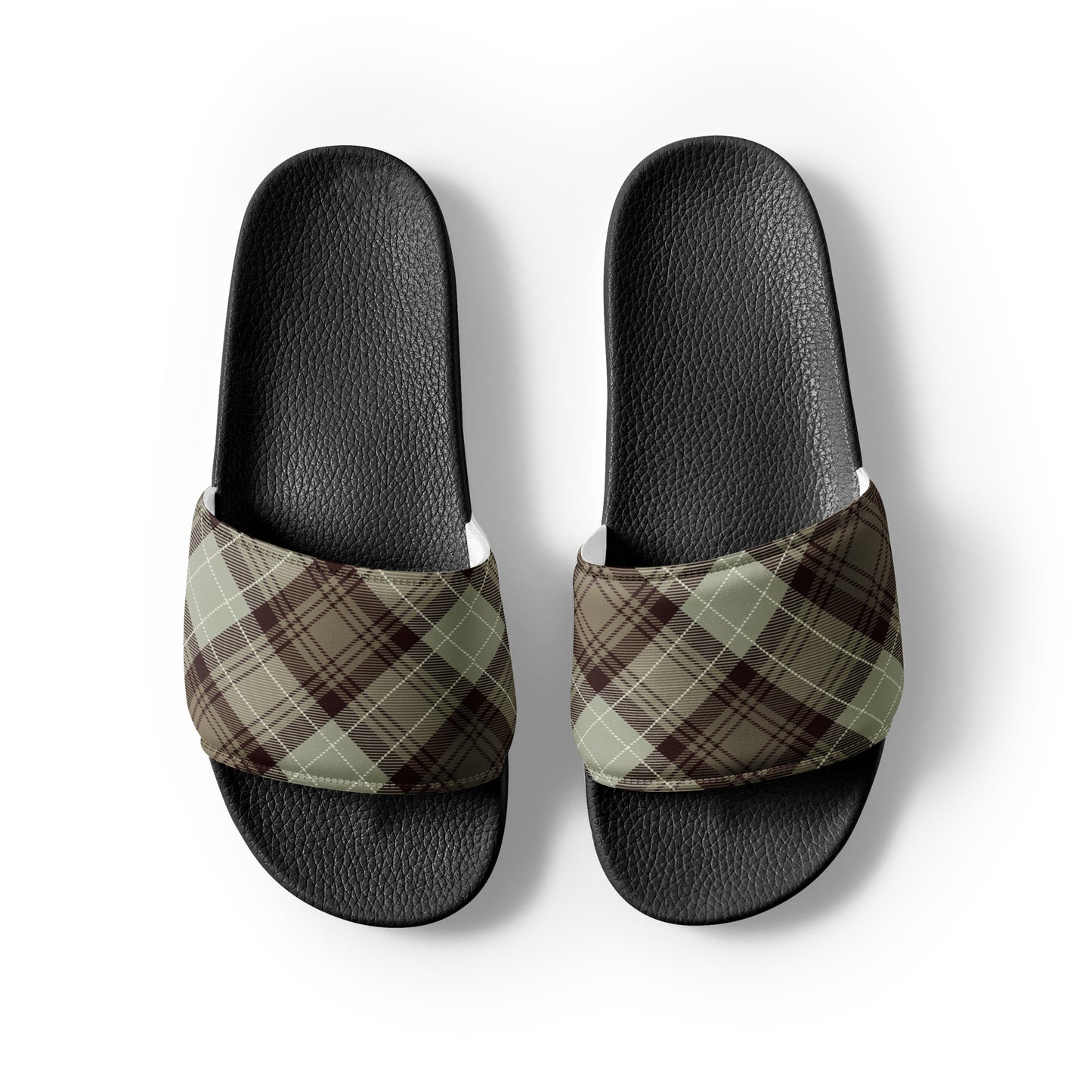 Plaided Up Men’s Slides