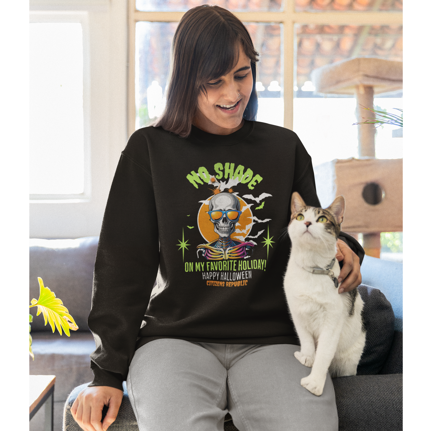 No Shade on Halloween Unisex Sweatshirt