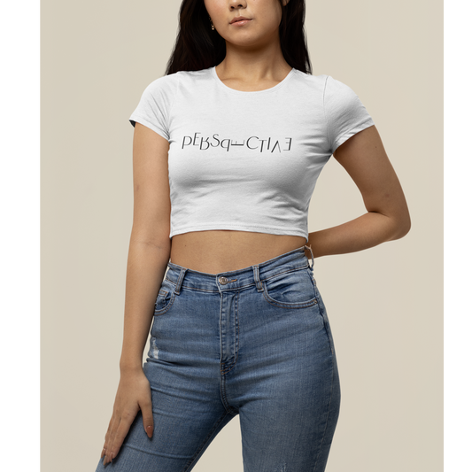 Perspective Crop Top