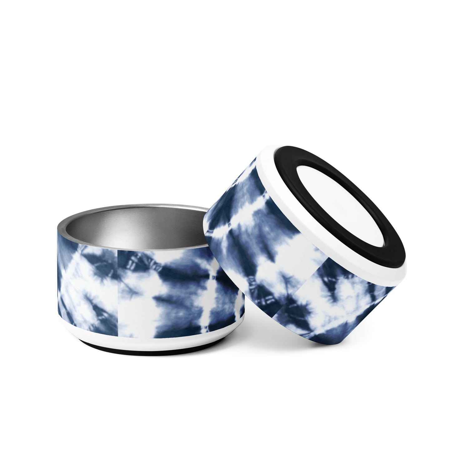 Tie Dye Pet Bowl