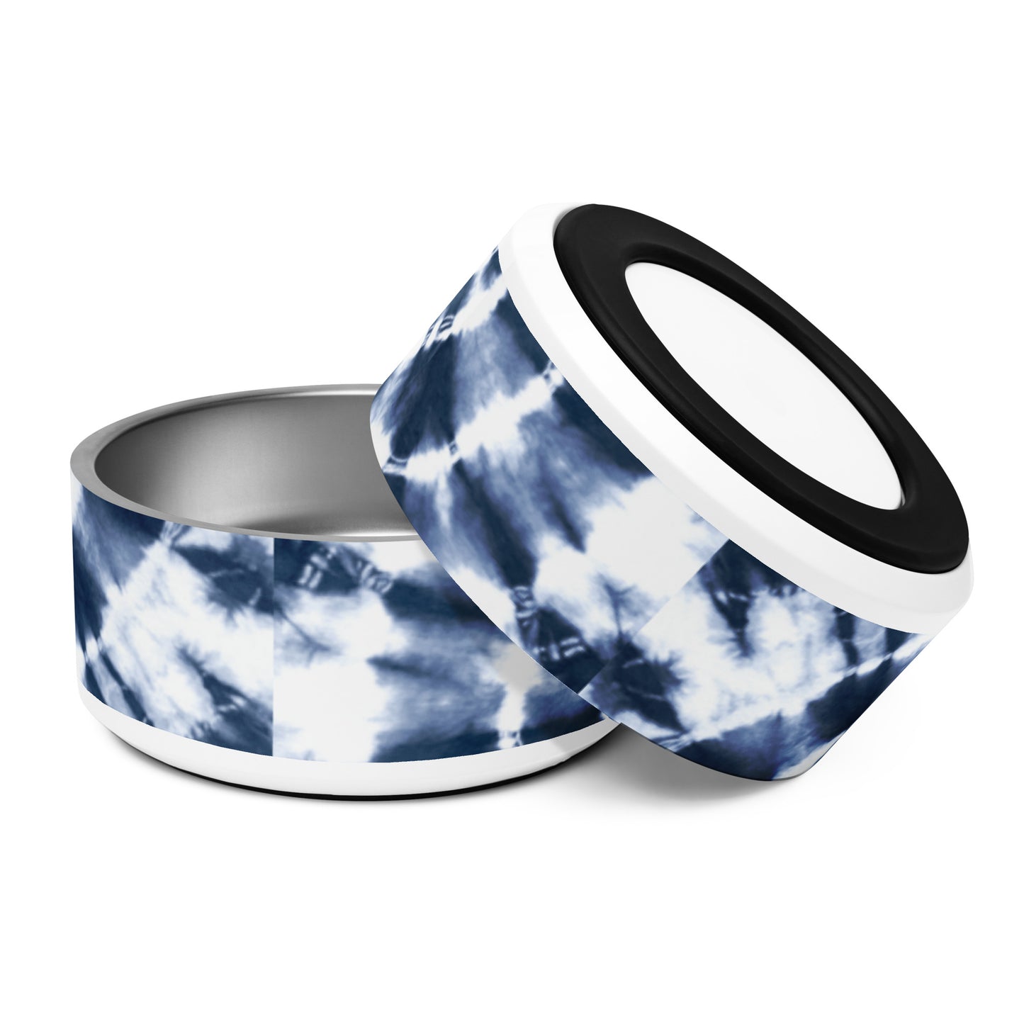 Tie Dye Pet Bowl
