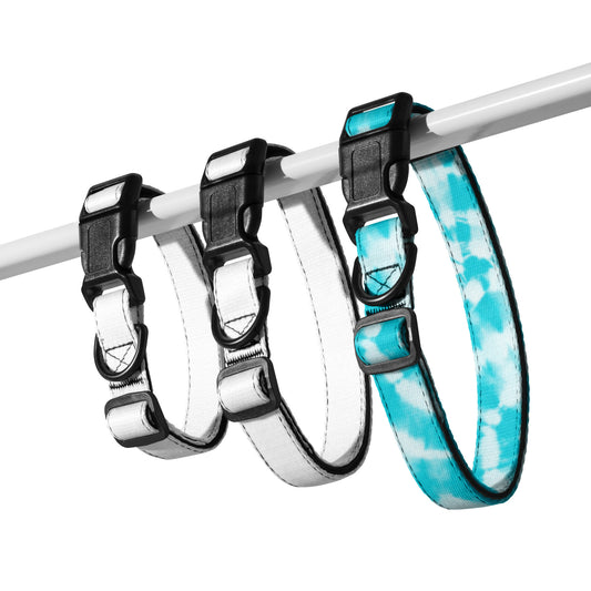 Turquoise Tie Dye Pet Collar