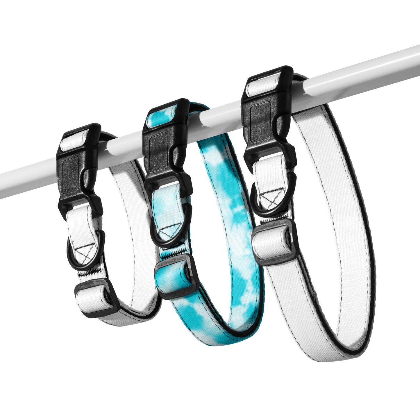 Turquoise Tie Dye Pet Collar