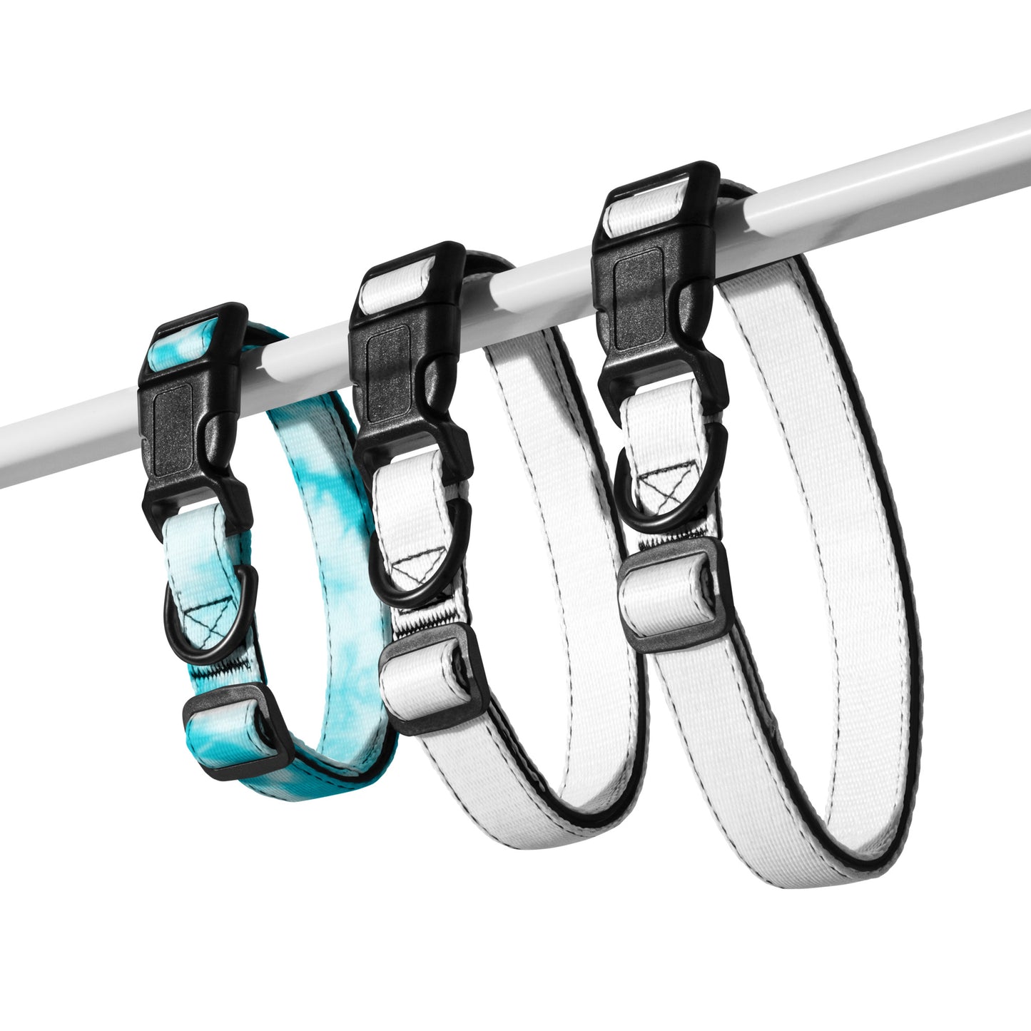 Turquoise Tie Dye Pet Collar