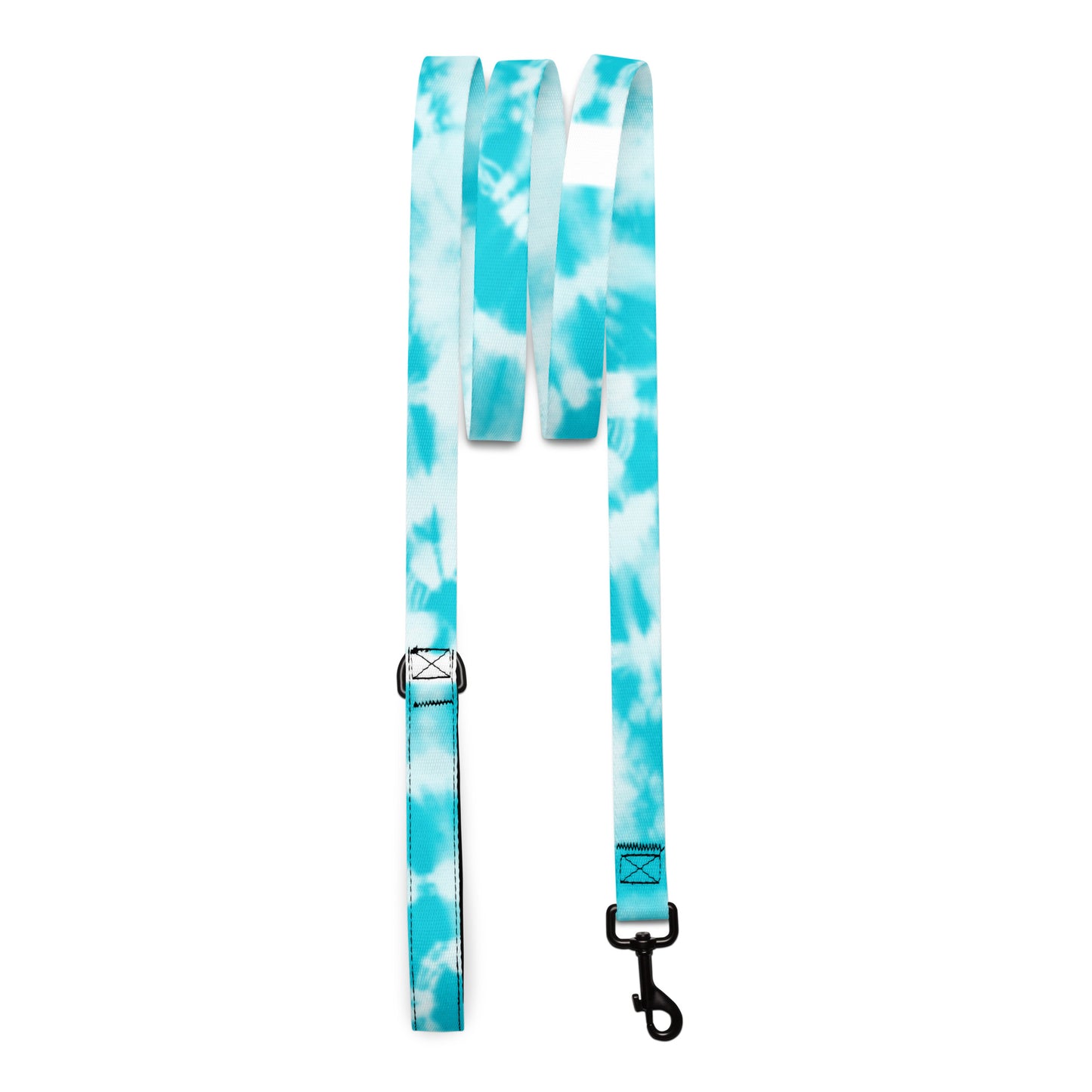 Turquoise Tie Dye Pet Leash
