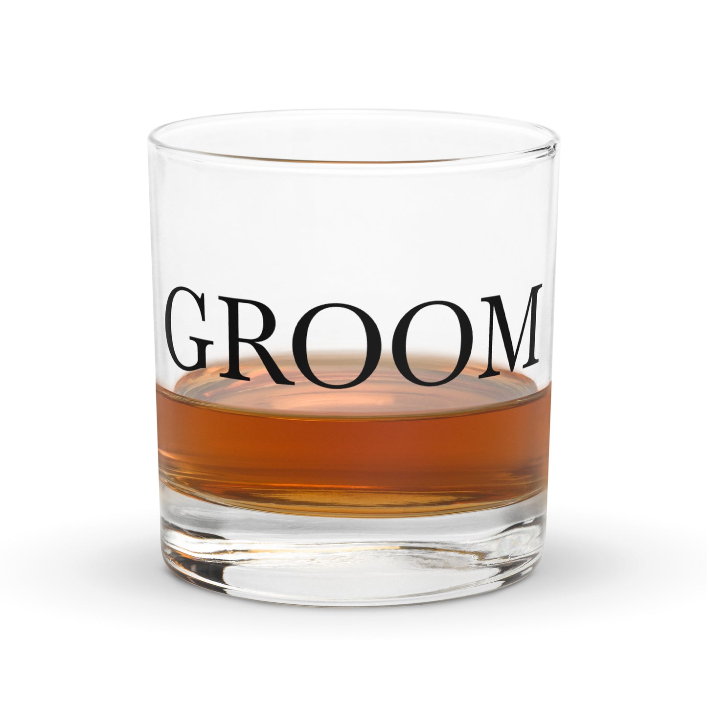 Groom 2.0 Rocks Glass