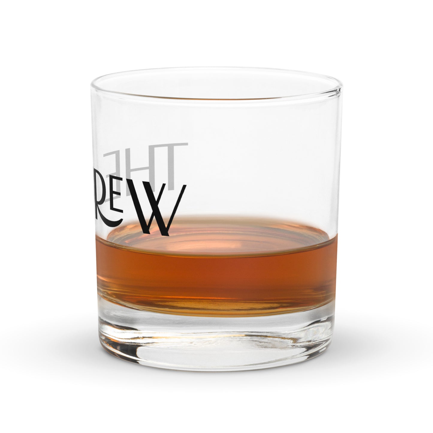 The Crew Rocks Glass