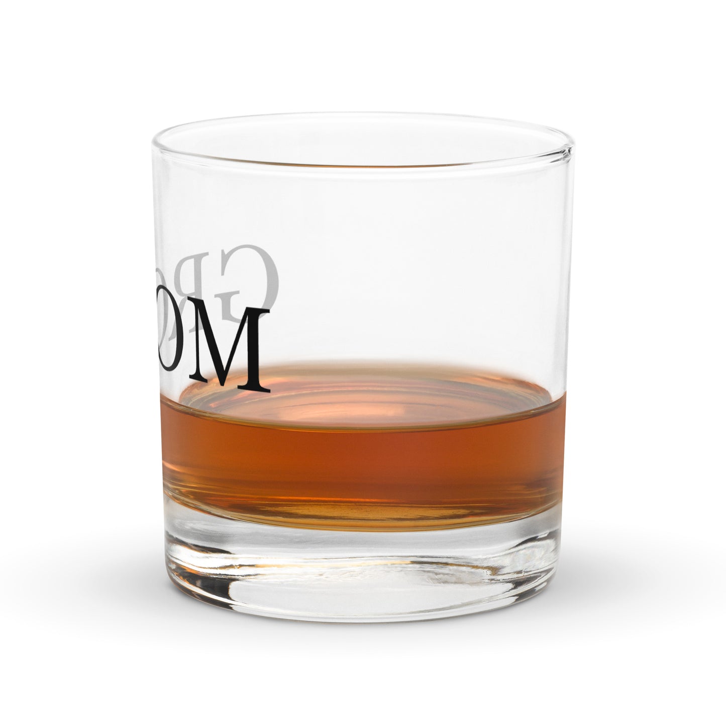 Groom 2.0 Rocks Glass