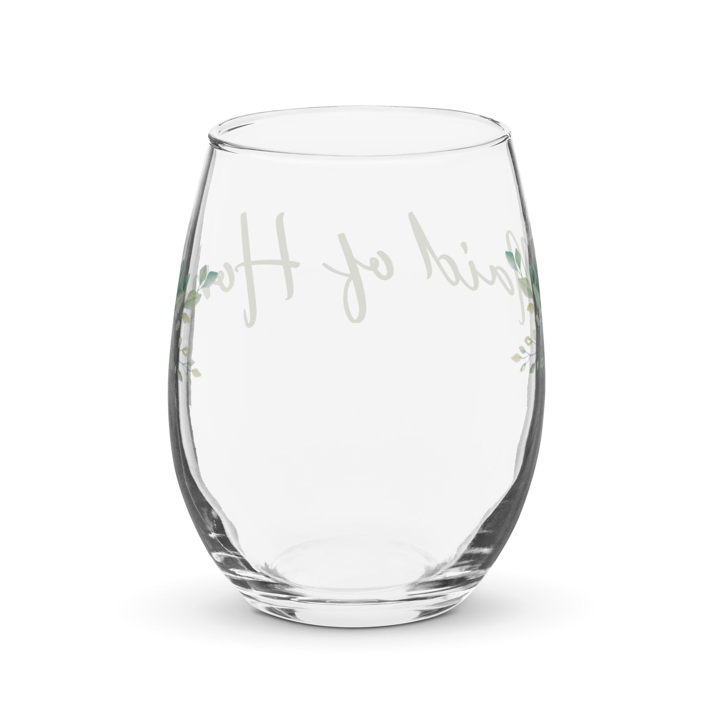 Maid of Honor Stemless Wine Glass