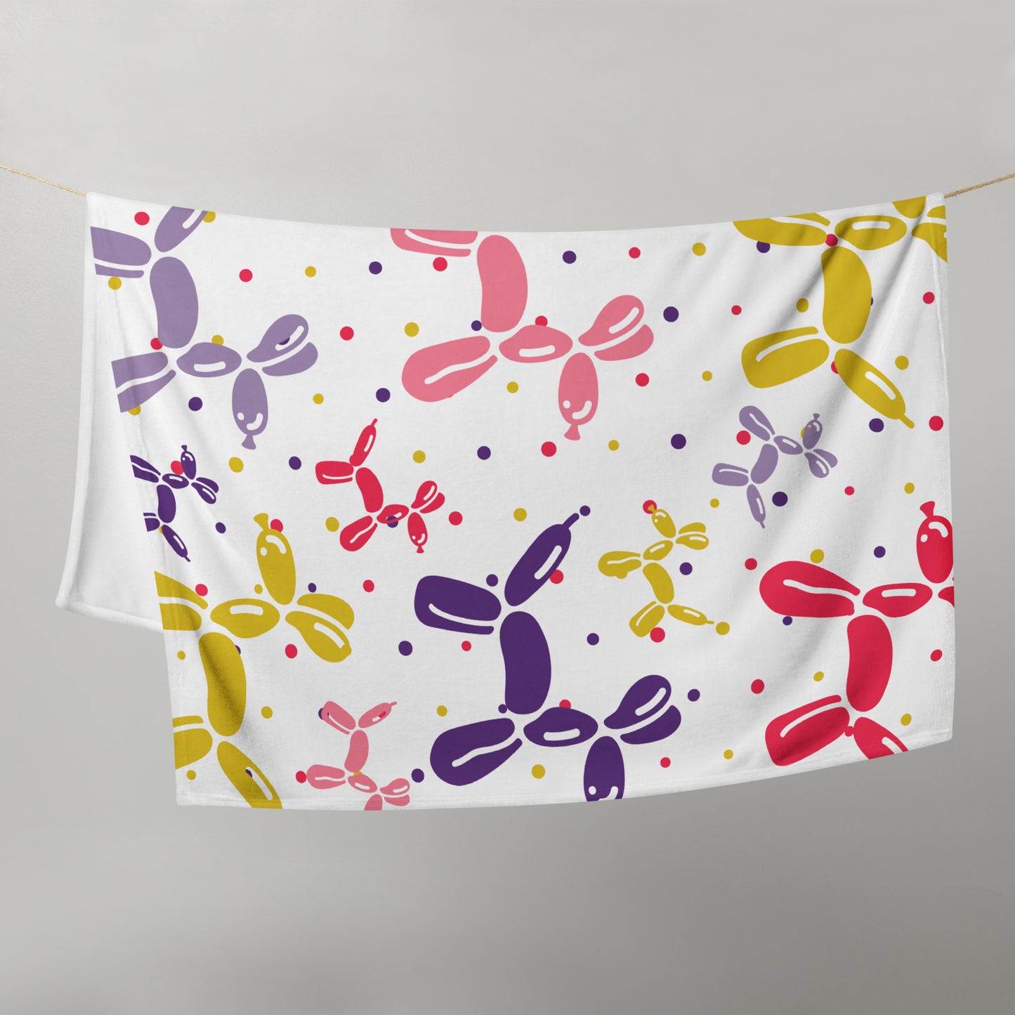 Dog Balloon Blanket