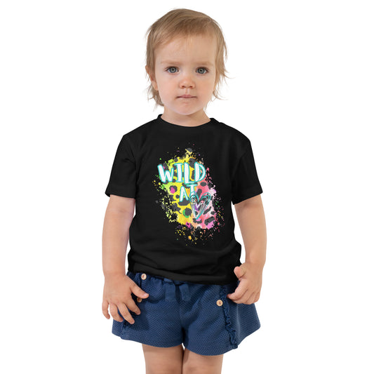 Neon Wild Short Sleeve Graphic Tee 2T-5T
