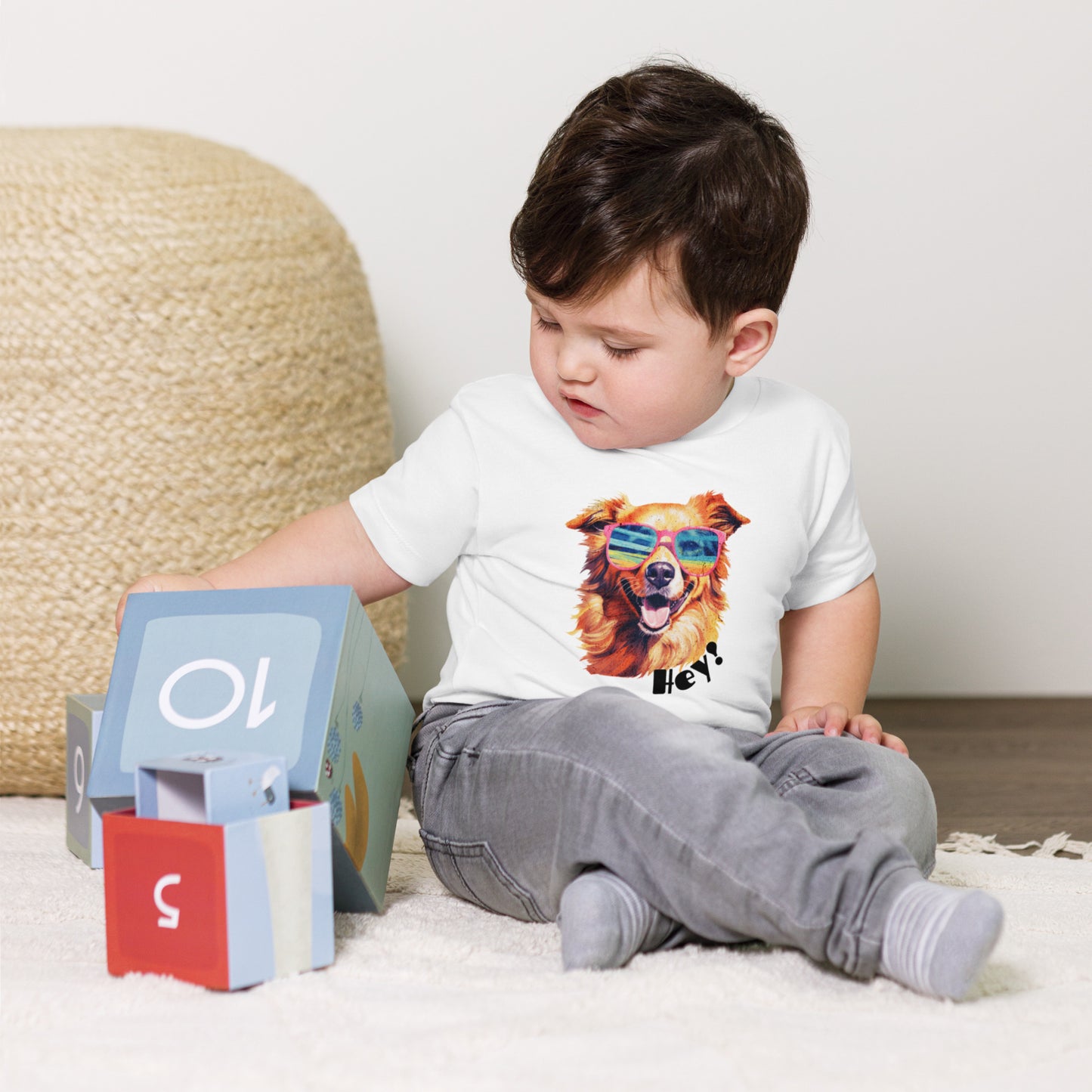 HEY! Short Sleeve Tee 2T-5T