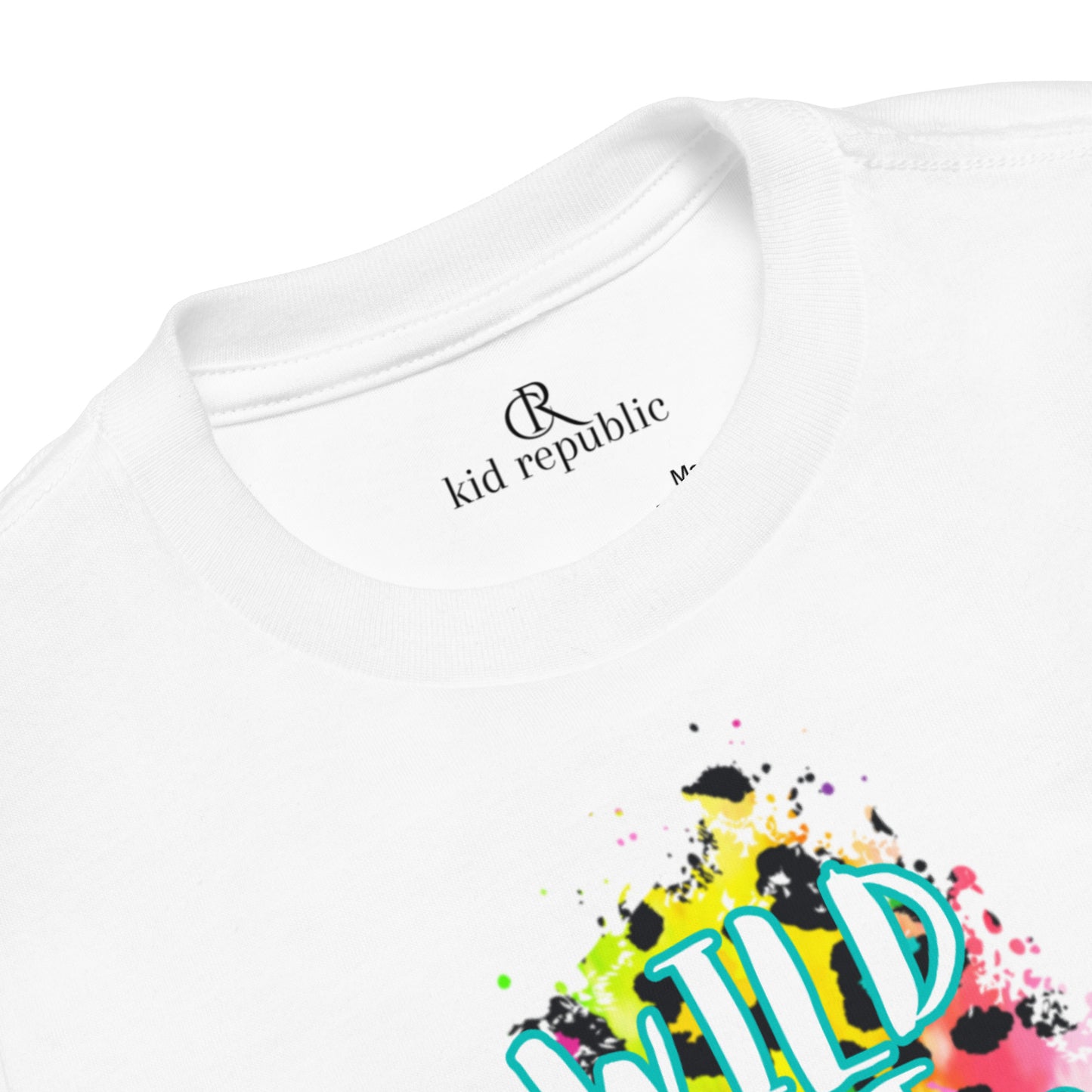 Neon Wild Short Sleeve Graphic Tee 2T-5T