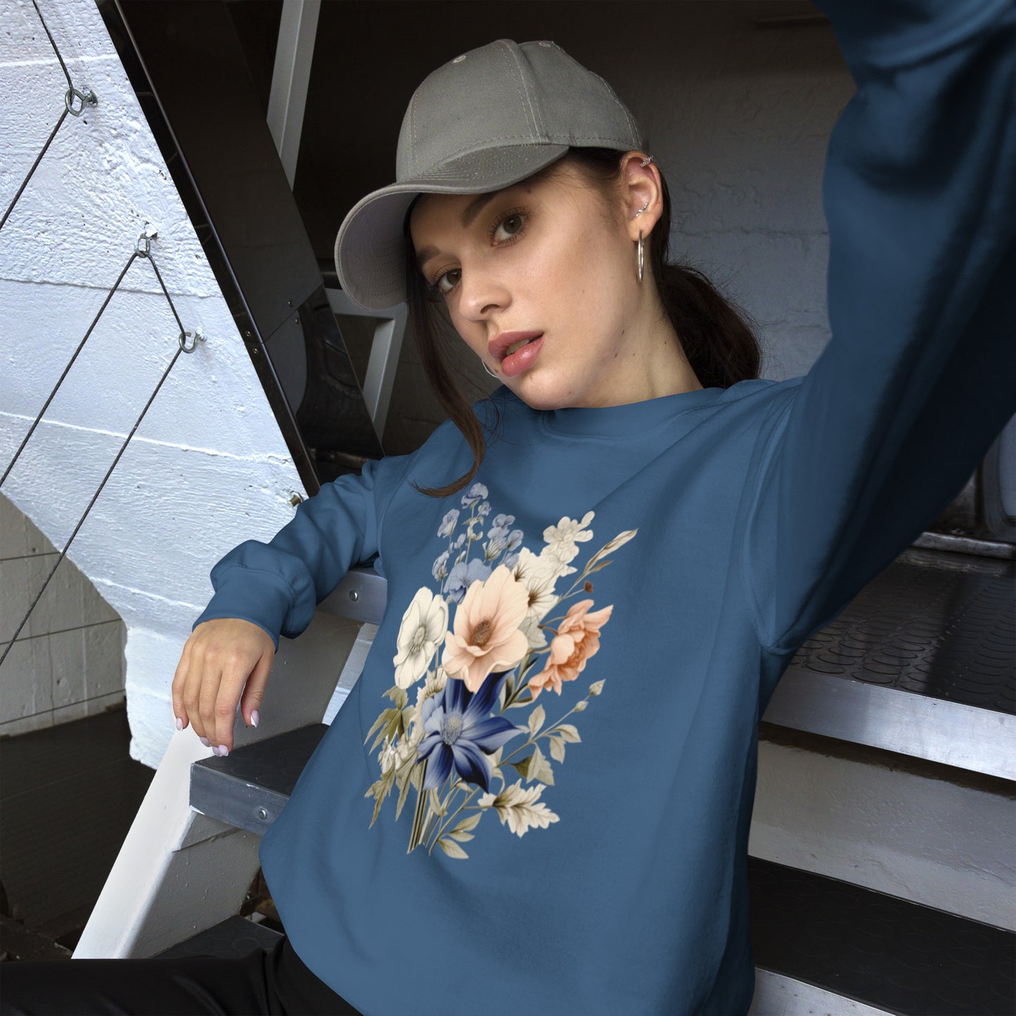 Floral - Graphic Sweatshirt