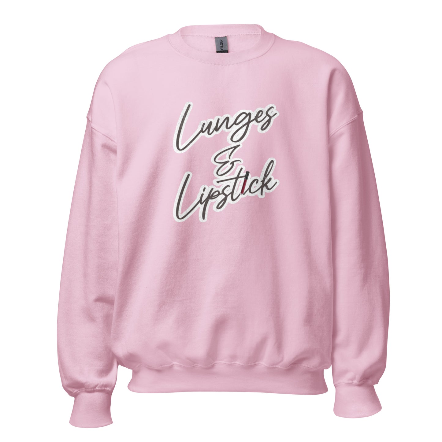 Lunges & Lipstick - Women's Graphic Sweatshirt