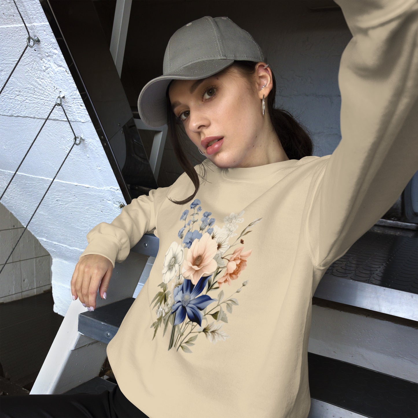 Floral - Graphic Sweatshirt