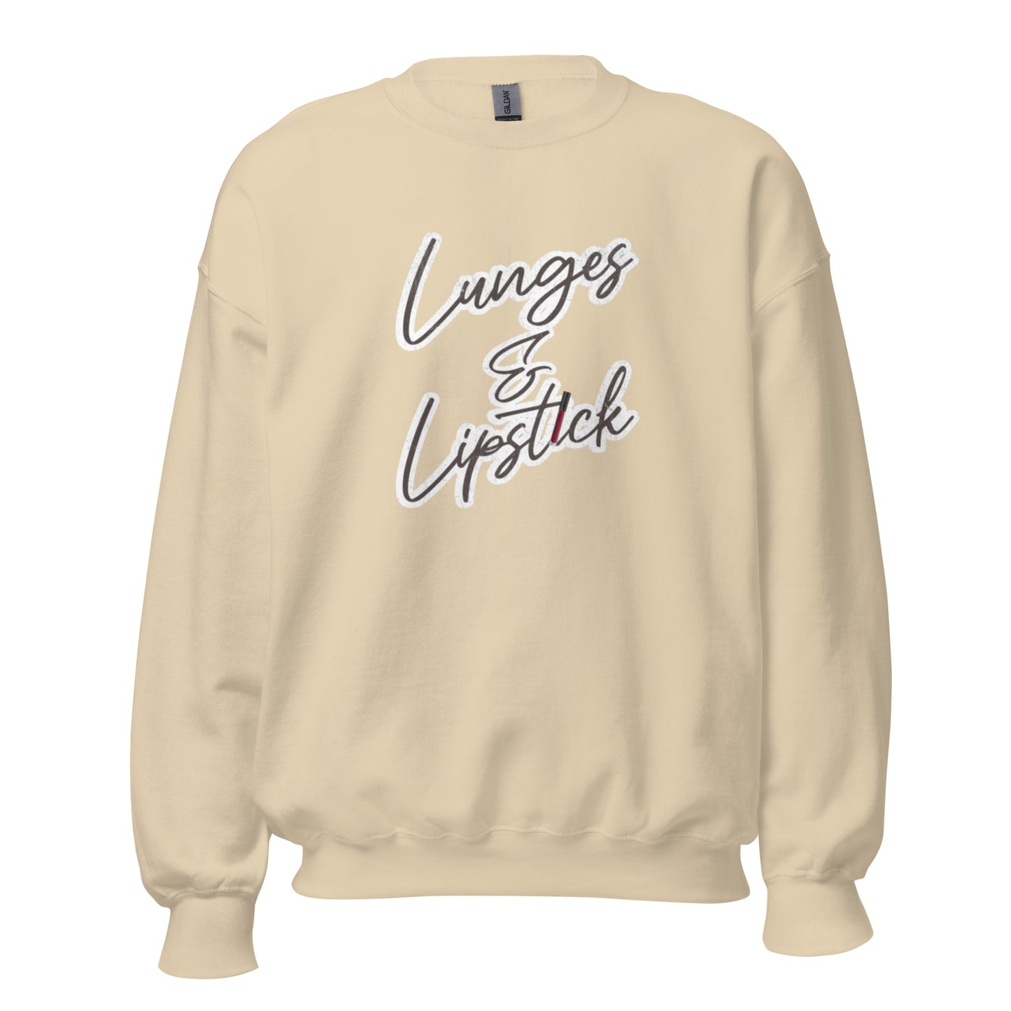 Lunges & Lipstick - Women's Graphic Sweatshirt