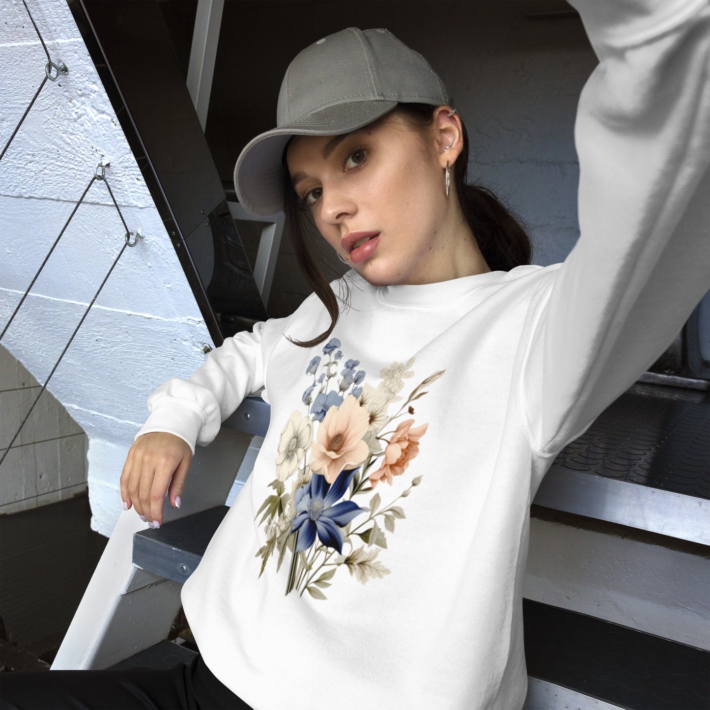 Floral - Graphic Sweatshirt
